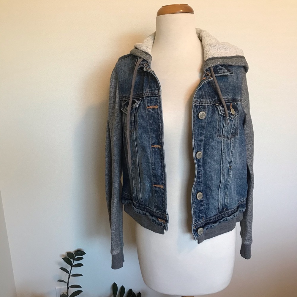 American Eagle Denim/Sweater Jacket